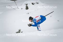 02.04.2022, Premanon, France (FRA): Quentin Lespine (FRA) - French Championships cross-country, mass, Premanon (FRA). www.nordicfocus.com. © Augustin Authamayou/NordicFocus. Every downloaded picture is fee-liable.