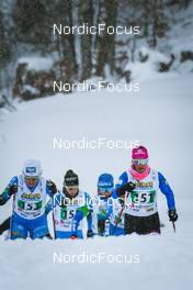 02.04.2022, Premanon, France (FRA): Juliette Ducordeau (FRA), Coralie Bentz (FRA), (l-r)  - French Championships cross-country, mass, Premanon (FRA). www.nordicfocus.com. © Leo Authamayou/NordicFocus. Every downloaded picture is fee-liable.
