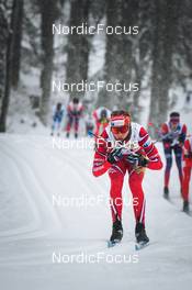 02.04.2022, Premanon, France (FRA): Lorin Vergnolle (FRA) - French Championships cross-country, mass, Premanon (FRA). www.nordicfocus.com. © Augustin Authamayou/NordicFocus. Every downloaded picture is fee-liable.