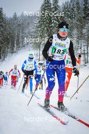 02.04.2022, Premanon, France (FRA): Salomee Dubois (FRA) - French Championships cross-country, mass, Premanon (FRA). www.nordicfocus.com. © Leo Authamayou/NordicFocus. Every downloaded picture is fee-liable.