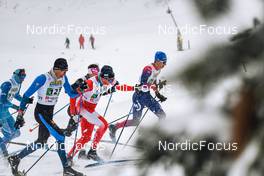 02.04.2022, Premanon, France (FRA): Mathis Bernaudon (FRA), Milhan Laissus (FRA), (l-r)  - French Championships cross-country, mass, Premanon (FRA). www.nordicfocus.com. © Augustin Authamayou/NordicFocus. Every downloaded picture is fee-liable.