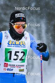 02.04.2022, Premanon, France (FRA): Lena Quintin (FRA) - French Championships cross-country, mass, Premanon (FRA). www.nordicfocus.com. © Leo Authamayou/NordicFocus. Every downloaded picture is fee-liable.