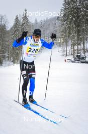 02.04.2022, Premanon, France (FRA): Baptiste Gros (FRA) - French Championships cross-country, mass, Premanon (FRA). www.nordicfocus.com. © Leo Authamayou/NordicFocus. Every downloaded picture is fee-liable.