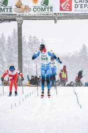 02.04.2022, Premanon, France (FRA): Mathis Desloges (FRA) - French Championships cross-country, mass, Premanon (FRA). www.nordicfocus.com. © Augustin Authamayou/NordicFocus. Every downloaded picture is fee-liable.