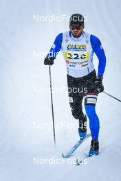 02.04.2022, Premanon, France (FRA): Baptiste Gros (FRA) - French Championships cross-country, mass, Premanon (FRA). www.nordicfocus.com. © Leo Authamayou/NordicFocus. Every downloaded picture is fee-liable.