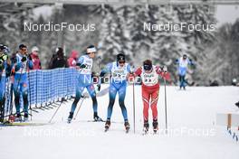 03.04.2022, Premanon, France (FRA): Mathis Desloges (FRA), Victor Lovera (FRA), (l-r)  - French Championships cross-country, relay, Premanon (FRA). www.nordicfocus.com. © Augustin Authamayou/NordicFocus. Every downloaded picture is fee-liable.