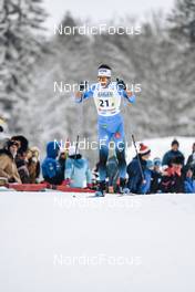 03.04.2022, Premanon, France (FRA): Clement Parisse (FRA) - French Championships cross-country, relay, Premanon (FRA). www.nordicfocus.com. © Augustin Authamayou/NordicFocus. Every downloaded picture is fee-liable.