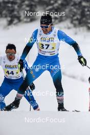 03.04.2022, Premanon, France (FRA): Gaspard Rousset (FRA) - French Championships cross-country, relay, Premanon (FRA). www.nordicfocus.com. © Augustin Authamayou/NordicFocus. Every downloaded picture is fee-liable.