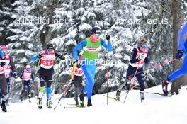 02.04.2022, Oberwiesenthal, Germany (GER): Philipp Unger (GER), Max Goethe (GER), (l-r) - German Championships cross-country, mass, Oberwiesenthal (GER). www.nordicfocus.com. © Reichert/NordicFocus. Every downloaded picture is fee-liable.
