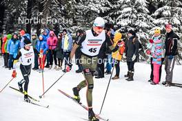 02.04.2022, Oberwiesenthal, Germany (GER): Johannes Richter (GER) - German Championships cross-country, mass, Oberwiesenthal (GER). www.nordicfocus.com. © Reichert/NordicFocus. Every downloaded picture is fee-liable.