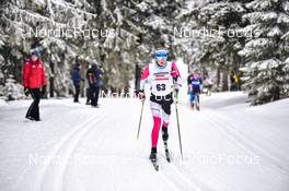 02.04.2022, Oberwiesenthal, Germany (GER): Charlotte Boehme (GER) - German Championships cross-country, mass, Oberwiesenthal (GER). www.nordicfocus.com. © Reichert/NordicFocus. Every downloaded picture is fee-liable.