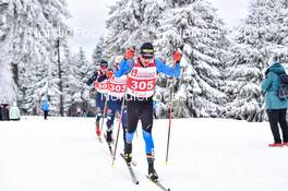 02.04.2022, Oberwiesenthal, Germany (GER): Albert Kuchler (GER) - German Championships cross-country, mass, Oberwiesenthal (GER). www.nordicfocus.com. © Reichert/NordicFocus. Every downloaded picture is fee-liable.