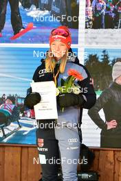 02.04.2022, Oberwiesenthal, Germany (GER): 1st place, Helen Hoffmann (GER), (l-r) - German Championships cross-country, mass, Oberwiesenthal (GER). www.nordicfocus.com. © Reichert/NordicFocus. Every downloaded picture is fee-liable.