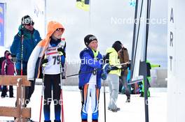 02.04.2022, Oberwiesenthal, Germany (GER): feature: U14/15 Super Sprint - German Championships cross-country, mass, Oberwiesenthal (GER). www.nordicfocus.com. © Reichert/NordicFocus. Every downloaded picture is fee-liable.