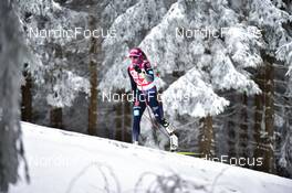 02.04.2022, Oberwiesenthal, Germany (GER): Katherine Sauerbrey (GER) - German Championships cross-country, mass, Oberwiesenthal (GER). www.nordicfocus.com. © Reichert/NordicFocus. Every downloaded picture is fee-liable.