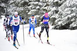 02.04.2022, Oberwiesenthal, Germany (GER): Christina Doeringer (GER), Lena Mettang (GER), (l-r) - German Championships cross-country, mass, Oberwiesenthal (GER). www.nordicfocus.com. © Reichert/NordicFocus. Every downloaded picture is fee-liable.