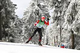 03.04.2022, Oberwiesenthal, Germany (GER): Nico Fuellemann (GER) - German Championships cross-country, relay, Oberwiesenthal (GER). www.nordicfocus.com. © Reichert/NordicFocus. Every downloaded picture is fee-liable.