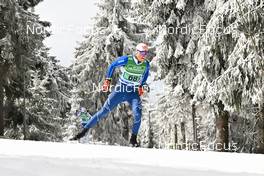 03.04.2022, Oberwiesenthal, Germany (GER): Korbinian Heiland (GER) - German Championships cross-country, relay, Oberwiesenthal (GER). www.nordicfocus.com. © Reichert/NordicFocus. Every downloaded picture is fee-liable.