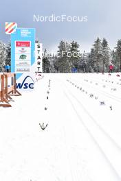 03.04.2022, Oberwiesenthal, Germany (GER): feature: start area - German Championships cross-country, relay, Oberwiesenthal (GER). www.nordicfocus.com. © Reichert/NordicFocus. Every downloaded picture is fee-liable.
