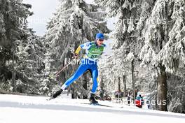 03.04.2022, Oberwiesenthal, Germany (GER): Luis Schwinger (GER) - German Championships cross-country, relay, Oberwiesenthal (GER). www.nordicfocus.com. © Reichert/NordicFocus. Every downloaded picture is fee-liable.