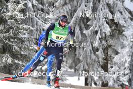 03.04.2022, Oberwiesenthal, Germany (GER): Anian Sossau (GER) - German Championships cross-country, relay, Oberwiesenthal (GER). www.nordicfocus.com. © Reichert/NordicFocus. Every downloaded picture is fee-liable.