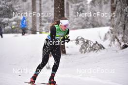 03.04.2022, Oberwiesenthal, Germany (GER): Nelly Grimm (GER) - German Championships cross-country, relay, Oberwiesenthal (GER). www.nordicfocus.com. © Reichert/NordicFocus. Every downloaded picture is fee-liable.