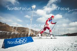 10.02.2022, Beijing, China (CHN): Lilia Vasilieva (ROC) - XXIV. Olympic Winter Games Beijing 2022, cross-country, 10km women, Beijing (CHN). www.nordicfocus.com. © Modica/NordicFocus. Every downloaded picture is fee-liable.