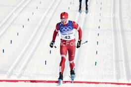 10.02.2022, Beijing, China (CHN): Tatiana Sorina (ROC) - XXIV. Olympic Winter Games Beijing 2022, cross-country, 10km women, Beijing (CHN). www.nordicfocus.com. © Modica/NordicFocus. Every downloaded picture is fee-liable.