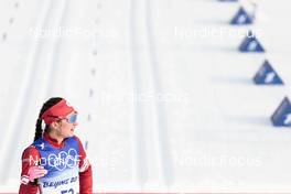 10.02.2022, Beijing, China (CHN): Yulia Stupak (ROC) - XXIV. Olympic Winter Games Beijing 2022, cross-country, 10km women, Beijing (CHN). www.nordicfocus.com. © Modica/NordicFocus. Every downloaded picture is fee-liable.