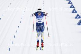 10.02.2022, Beijing, China (CHN): Charlotte Kalla (SWE) - XXIV. Olympic Winter Games Beijing 2022, cross-country, 10km women, Beijing (CHN). www.nordicfocus.com. © Modica/NordicFocus. Every downloaded picture is fee-liable.