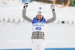 10.02.2022, Beijing, China (CHN): Kerttu Niskanen (FIN) - XXIV. Olympic Winter Games Beijing 2022, cross-country, 10km women, Beijing (CHN). www.nordicfocus.com. © Modica/NordicFocus. Every downloaded picture is fee-liable.