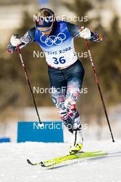 10.02.2022, Beijing, China (CHN): Therese Johaug (NOR) - XXIV. Olympic Winter Games Beijing 2022, cross-country, 10km women, Beijing (CHN). www.nordicfocus.com. © Modica/NordicFocus. Every downloaded picture is fee-liable.