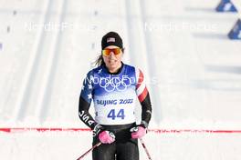 10.02.2022, Beijing, China (CHN): Rosie Brennan (USA) - XXIV. Olympic Winter Games Beijing 2022, cross-country, 10km women, Beijing (CHN). www.nordicfocus.com. © Modica/NordicFocus. Every downloaded picture is fee-liable.