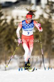 10.02.2022, Beijing, China (CHN): Anja Weber (SUI) - XXIV. Olympic Winter Games Beijing 2022, cross-country, 10km women, Beijing (CHN). www.nordicfocus.com. © Modica/NordicFocus. Every downloaded picture is fee-liable.
