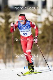10.02.2022, Beijing, China (CHN): Yulia Stupak (ROC) - XXIV. Olympic Winter Games Beijing 2022, cross-country, 10km women, Beijing (CHN). www.nordicfocus.com. © Modica/NordicFocus. Every downloaded picture is fee-liable.
