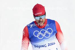 11.02.2022, Beijing, China (CHN): Jason Rueesch (SUI) - XXIV. Olympic Winter Games Beijing 2022, cross-country, 15km men, Beijing (CHN). www.nordicfocus.com. © Modica/NordicFocus. Every downloaded picture is fee-liable.