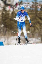 11.02.2022, Beijing, China (CHN): Hugo Lapalus (FRA) - XXIV. Olympic Winter Games Beijing 2022, cross-country, 15km men, Beijing (CHN). www.nordicfocus.com. © Modica/NordicFocus. Every downloaded picture is fee-liable.