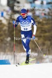 11.02.2022, Beijing, China (CHN): Ristomatti Hakola (FIN) - XXIV. Olympic Winter Games Beijing 2022, cross-country, 15km men, Beijing (CHN). www.nordicfocus.com. © Modica/NordicFocus. Every downloaded picture is fee-liable.