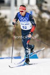 11.02.2022, Beijing, China (CHN): Andrew Musgrave (GBR) - XXIV. Olympic Winter Games Beijing 2022, cross-country, 15km men, Beijing (CHN). www.nordicfocus.com. © Modica/NordicFocus. Every downloaded picture is fee-liable.