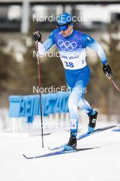 11.02.2022, Beijing, China (CHN): Maurice Manificat (FRA) - XXIV. Olympic Winter Games Beijing 2022, cross-country, 15km men, Beijing (CHN). www.nordicfocus.com. © Modica/NordicFocus. Every downloaded picture is fee-liable.