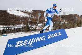 11.02.2022, Beijing, China (CHN): Richard Jouve (FRA) - XXIV. Olympic Winter Games Beijing 2022, cross-country, 15km men, Beijing (CHN). www.nordicfocus.com. © Modica/NordicFocus. Every downloaded picture is fee-liable.