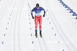 11.02.2022, Beijing, China (CHN): Petr Knop (CZE) - XXIV. Olympic Winter Games Beijing 2022, cross-country, 15km men, Beijing (CHN). www.nordicfocus.com. © Modica/NordicFocus. Every downloaded picture is fee-liable.