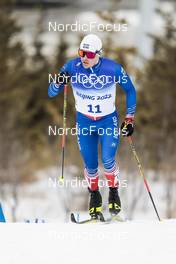 11.02.2022, Beijing, China (CHN): Snorri Eythor Einarsson (ISL) - XXIV. Olympic Winter Games Beijing 2022, cross-country, 15km men, Beijing (CHN). www.nordicfocus.com. © Modica/NordicFocus. Every downloaded picture is fee-liable.