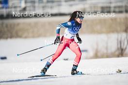 08.02.2022, Beijing, China (CHN): Petra Hyncicova (CZE) - XXIV. Olympic Winter Games Beijing 2022, cross-country, individual sprint, Beijing (CHN). www.nordicfocus.com. © Modica/NordicFocus. Every downloaded picture is fee-liable.