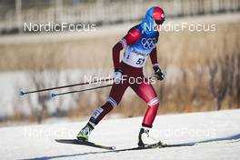 08.02.2022, Beijing, China (CHN): Veronika Stepanova (ROC) - XXIV. Olympic Winter Games Beijing 2022, cross-country, individual sprint, Beijing (CHN). www.nordicfocus.com. © Modica/NordicFocus. Every downloaded picture is fee-liable.
