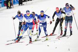 08.02.2022, Beijing, China (CHN): Emma Ribom (SWE), Jasmi Joensuu (FIN), (l-r)  - XXIV. Olympic Winter Games Beijing 2022, cross-country, individual sprint, Beijing (CHN). www.nordicfocus.com. © Modica/NordicFocus. Every downloaded picture is fee-liable.