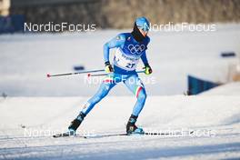 08.02.2022, Beijing, China (CHN): Maicol Rastelli (ITA) - XXIV. Olympic Winter Games Beijing 2022, cross-country, individual sprint, Beijing (CHN). www.nordicfocus.com. © Modica/NordicFocus. Every downloaded picture is fee-liable.