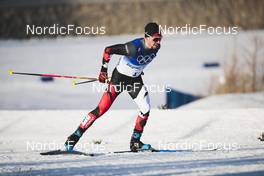 08.02.2022, Beijing, China (CHN): Antoine Cyr (CAN) - XXIV. Olympic Winter Games Beijing 2022, cross-country, individual sprint, Beijing (CHN). www.nordicfocus.com. © Modica/NordicFocus. Every downloaded picture is fee-liable.