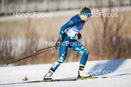 08.02.2022, Beijing, China (CHN): Anja Mandeljc (SLO) - XXIV. Olympic Winter Games Beijing 2022, cross-country, individual sprint, Beijing (CHN). www.nordicfocus.com. © Modica/NordicFocus. Every downloaded picture is fee-liable.