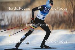 08.02.2022, Beijing, China (CHN): Thibaut De Marre (BEL) - XXIV. Olympic Winter Games Beijing 2022, cross-country, individual sprint, Beijing (CHN). www.nordicfocus.com. © Modica/NordicFocus. Every downloaded picture is fee-liable.